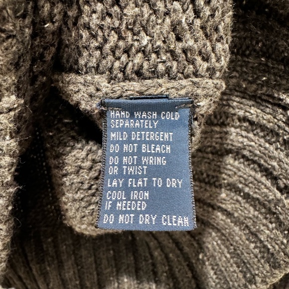 Vintage Polo Ralph Lauren medium sweater with suede, elbow, patches, - Picture 6 of 7